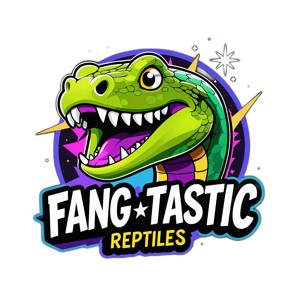 Fang-tastic Reptiles Logo
